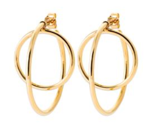 Boucles d'oreilles en plaqué or