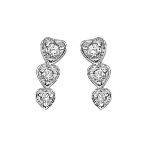 Boucles d'oreilles en argent