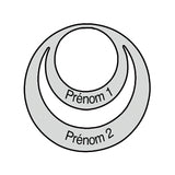 Collier en plaqué or à personnaliser