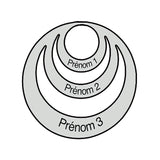 Collier en plaqué or à personnaliser