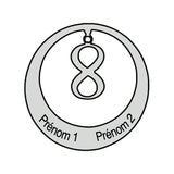 Collier en argent à personnaliser