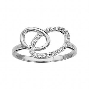 Bague en argent, oxydes