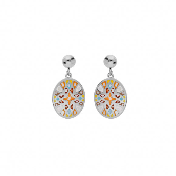 Boucles d'oreilles acier Stella Mia