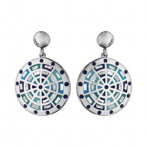 Boucles d'oreilles acier Stella Mia