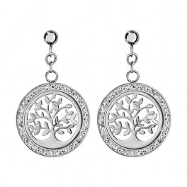 Boucles d'oreilles en acier