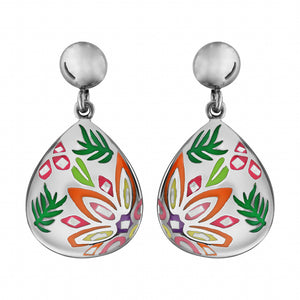 Boucles d'oreilles acier Stella Mia