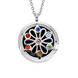 Collier en acier à parfumer