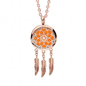 Collier en acier à parfumer