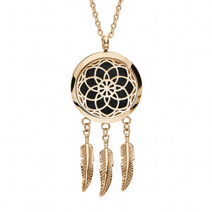 Collier en acier à parfumer