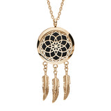 Collier en acier à parfumer
