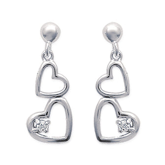 Boucles d'oreilles en argent