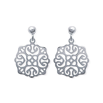 Boucles d'oreilles en argent