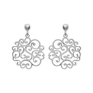 Boucles d'oreilles en argent