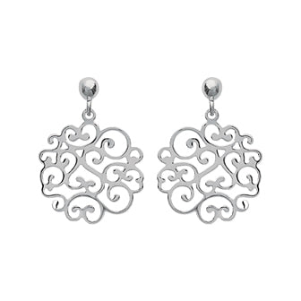 Boucles d'oreilles en argent