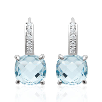 Boucles d'oreilles en argent, oxydes