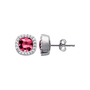 Boucles d'oreilles en argent, oxydes