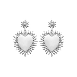 Boucles d'oreilles en argent