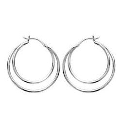 Boucles d'oreilles en argent