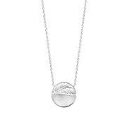 Collier en argent et nacre