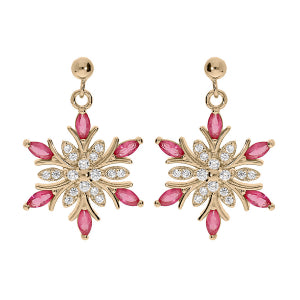 Boucles d'oreilles en plaqué or