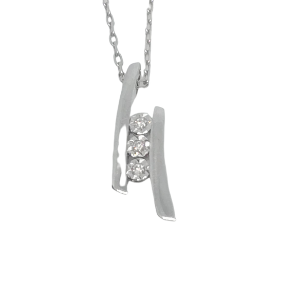 Collier en or, diamant