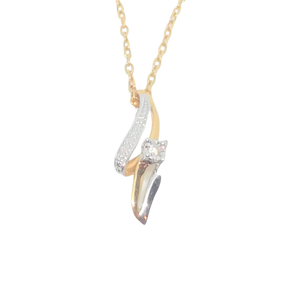 Collier en or, diamant