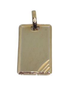 Pendentif en plaqué or