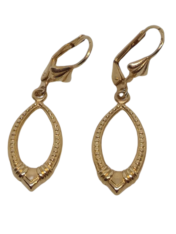 Boucles d'oreilles en plaqué or