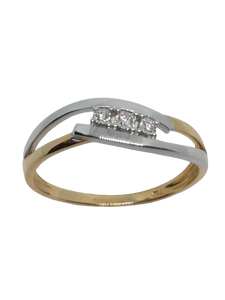Bague en or, diamant