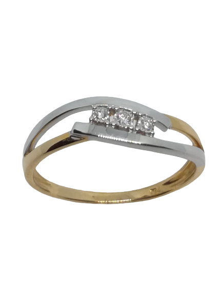 Bague en or, diamant