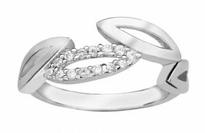 Bague en argent, oxydes