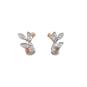 Boucles d'oreilles en or, diamant