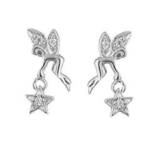 Boucles d'oreilles en argent, oxydes