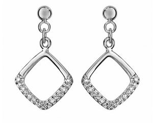 Boucles d'oreilles en argent , oxydes