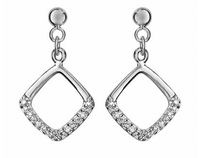 Boucles d'oreilles en argent , oxydes