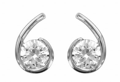 Boucles d'oreilles en argent , oxydes