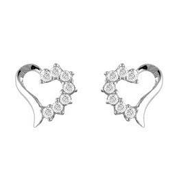 Boucles d'oreilles en argent, oxydes