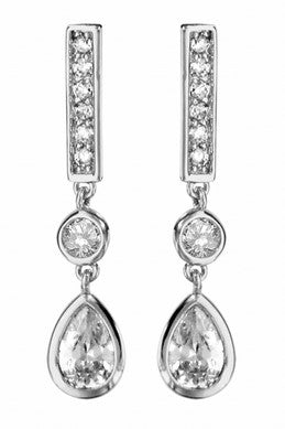 Boucles d'oreilles en argent , oxydes