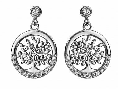 Boucles d'oreilles en argent , oxydes