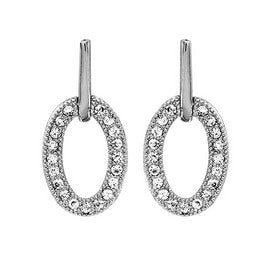 Boucles d'oreilles en argent, oxydes