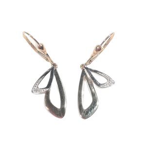 Boucles d'oreilles en or, diamant