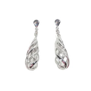 Boucles d'oreilles en or, diamant