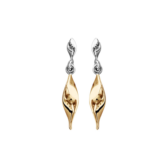 Boucles d'oreilles en plaqué or