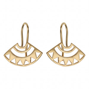 Boucles d'oreilles en plaqué or