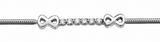 Bracelet en argent, oxydes
