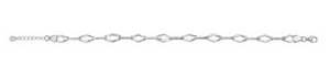 Bracelet en argent, oxydes