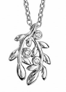 Collier en argent , oxydes