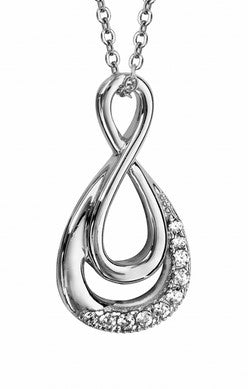 Collier en argent , oxydes