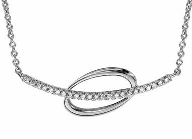 Collier en argent , oxydes