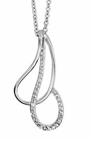 Collier en argent , oxydes